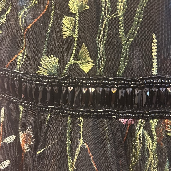 (24) ❤️ BNWT MAC DUGGAL FLORAL EMBROIDERED SRESS #12345 - Picture 7 of 8